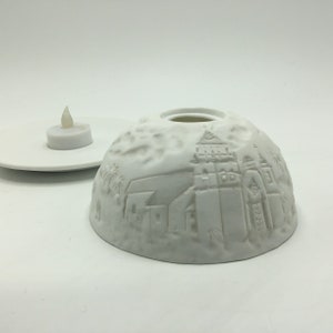 Historical California Missions Dome Candle Holder * San Carlos Borromeo
