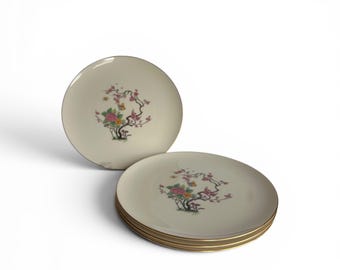 Vintage Lenox “Ming Coupe” Dinner Plate Set of 4