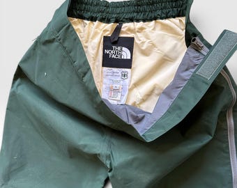 Vintage 1990 US Forest Service Issue Uniform * Men's The North Face Gore-Tex Rain Pant