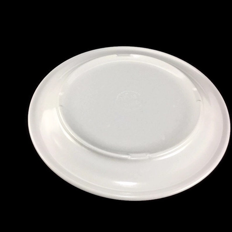 Texas Ware White Melamine Dinner Plate Sold Individually or Etsy