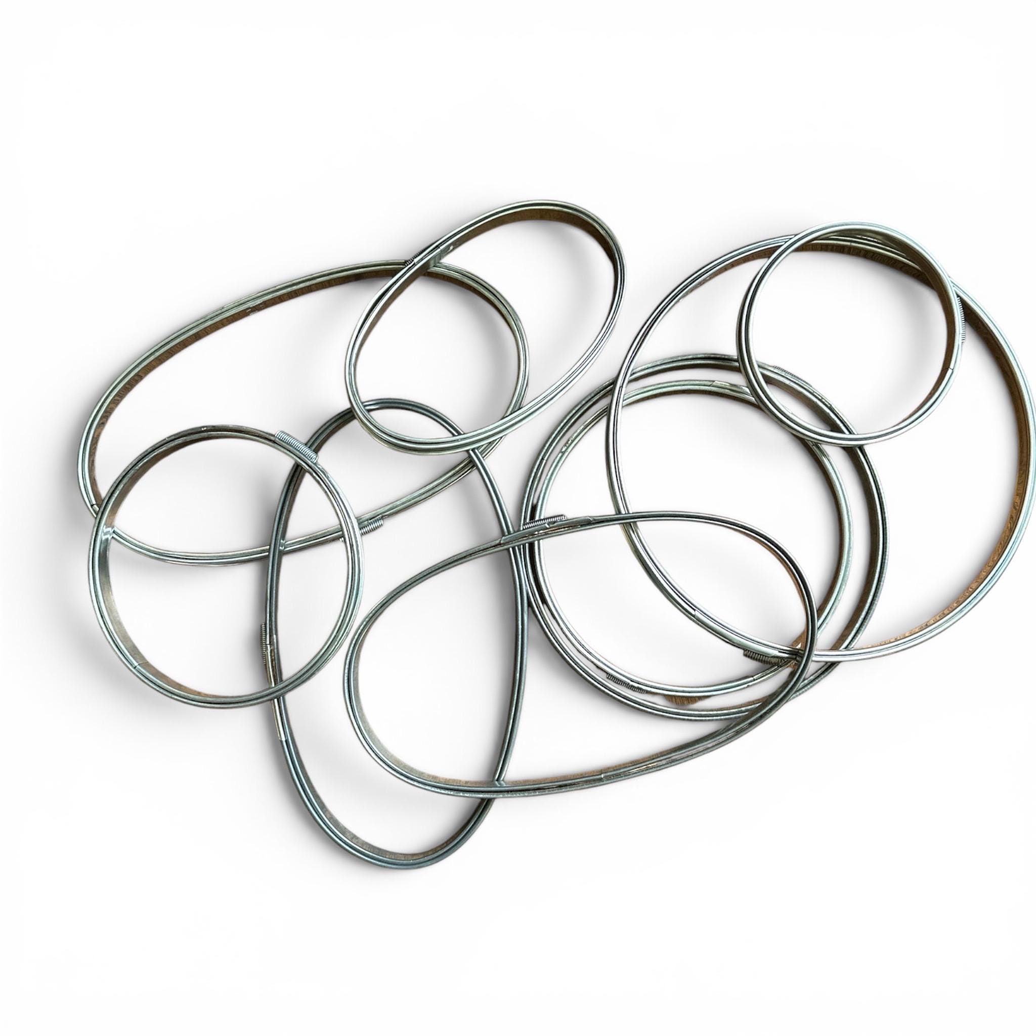 Vintage Metal Embroidery Hoops - Etsy