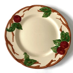 Vintage Franciscanware Apple Dinner Plate