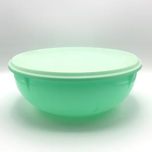 Tupperware Vintage FIX N MIX Bowl, Green Bowl