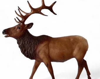 Collectible Breyer Bull Elk * Wild Life Series * Toy Figurine * USA Stamp