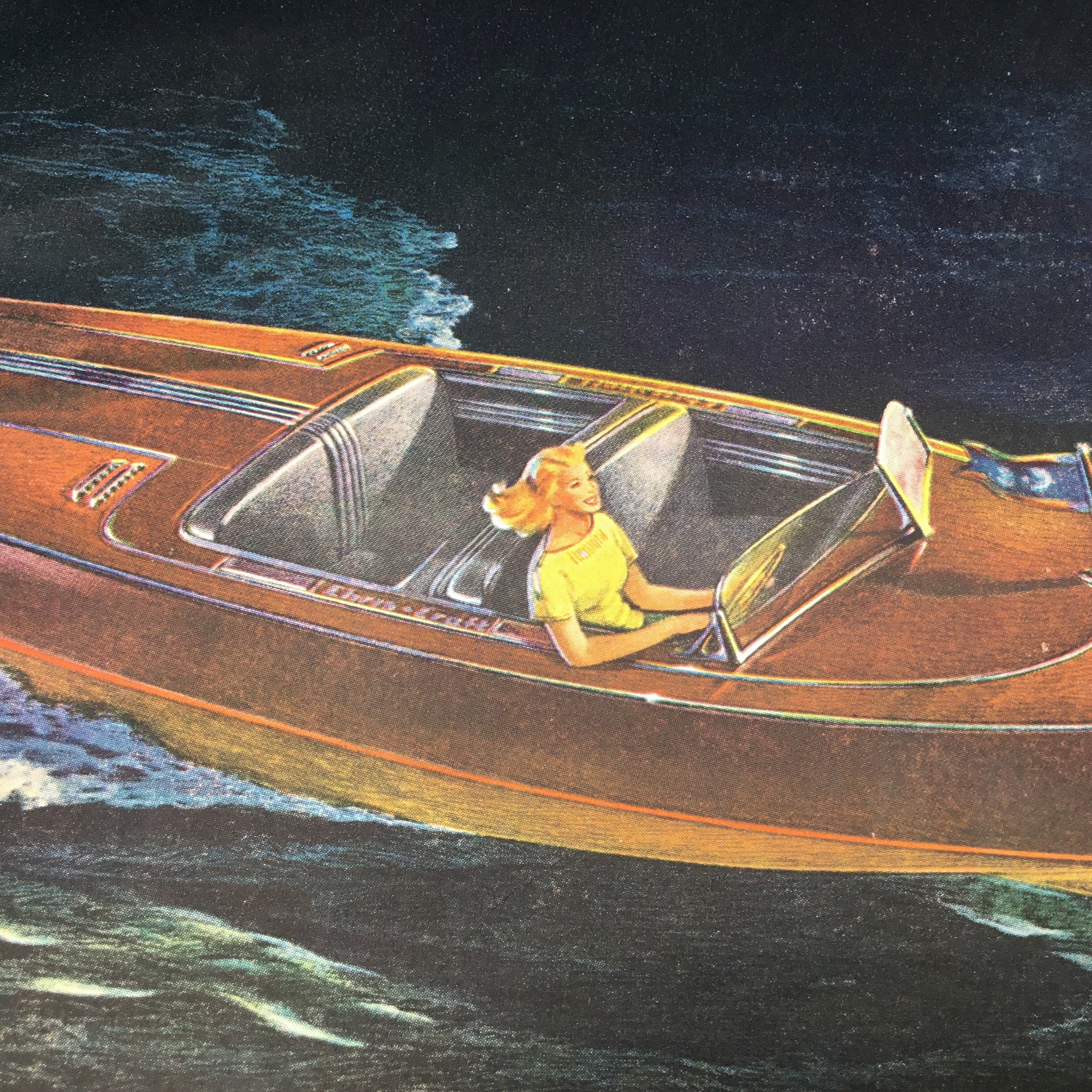 Vintage Chris-craft Advertisement * 1944 Runabout - Etsy