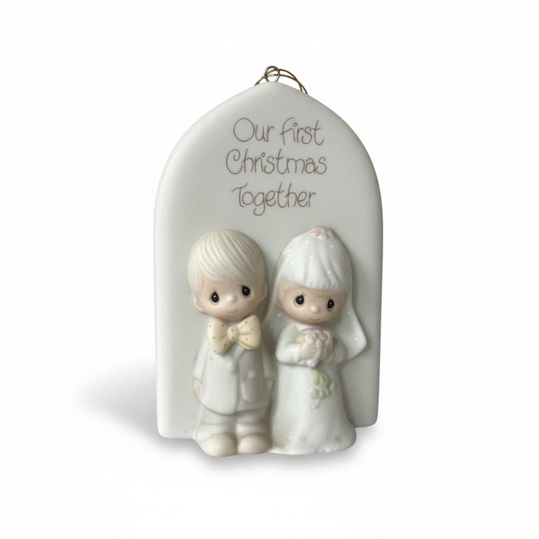 Vintage 1982 Precious Moments 1st Christmas Keepsake Ornament - Etsy