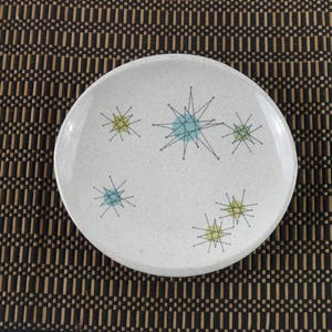 6-1/2&quot; Bread and Butter Plate * &#39;TV&#39; Backstamp Franciscan Starburst * Sold Individually or in Set