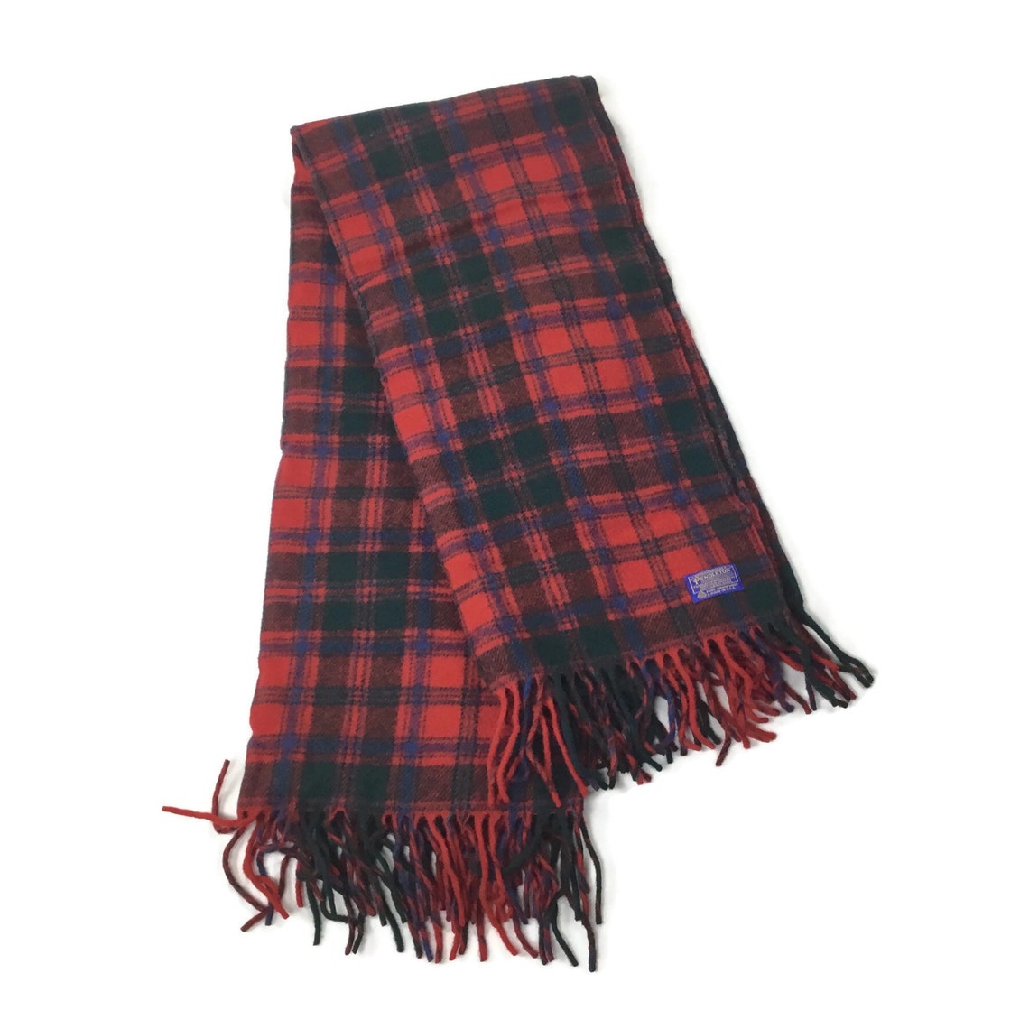 Pendleton Woolen Mills Throw Classic Wool Plaid Robe in a Etsy