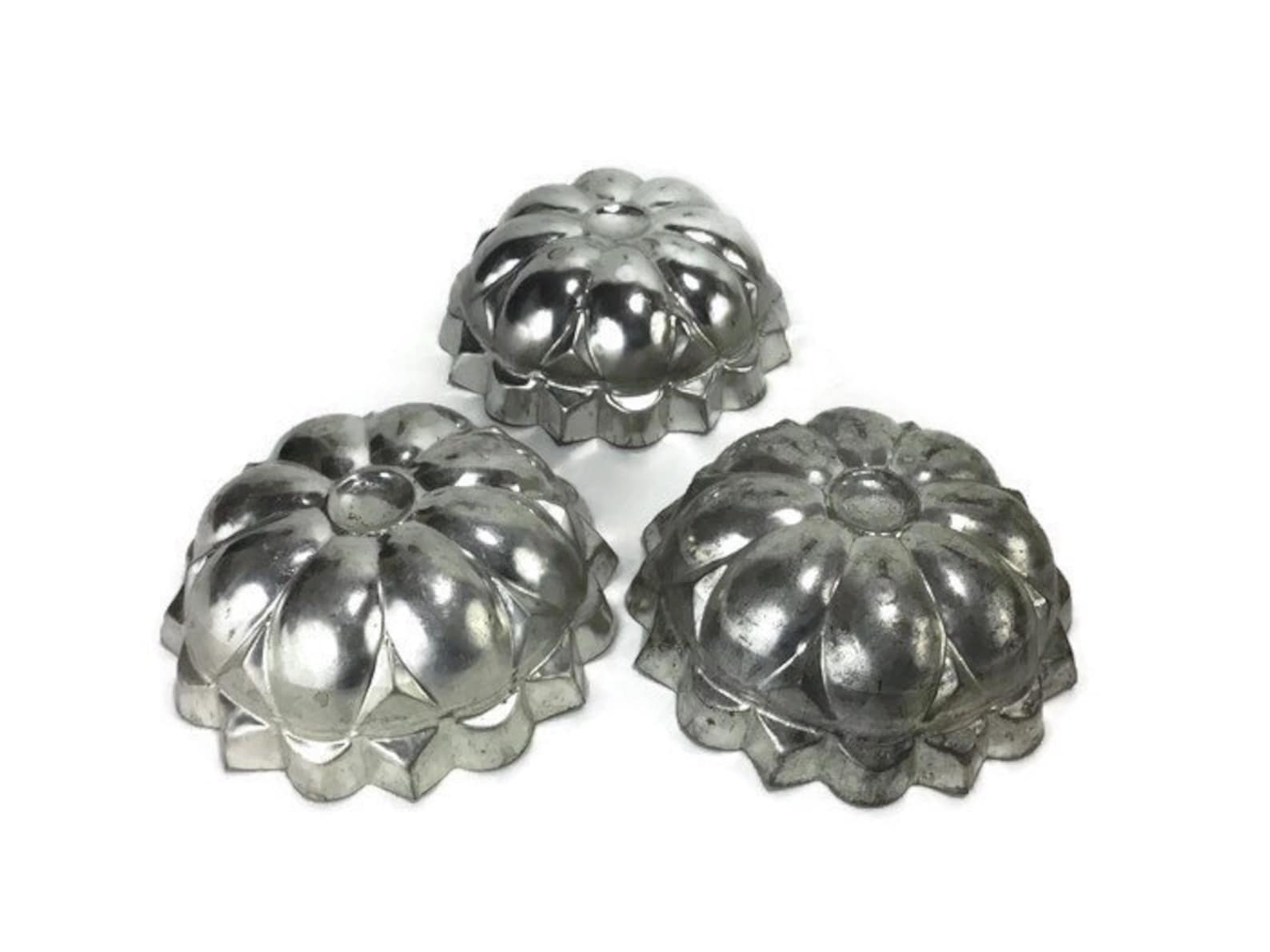 Aluminum Pudding Mould Gelatine Mold Cake Baking Pan Etsy