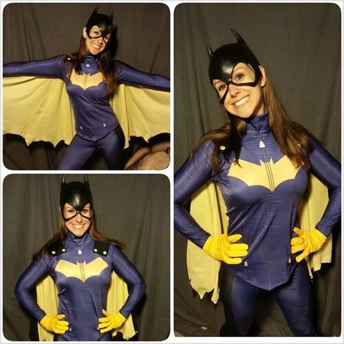 New 52 Batgirl Costume redesign top and leggings