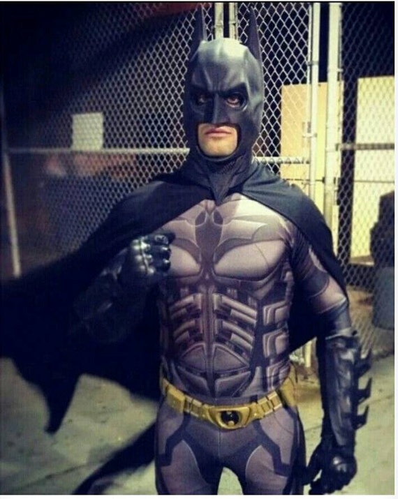 Buy The Dark Knight Rises Batman Bodysuit Online in India - Etsy