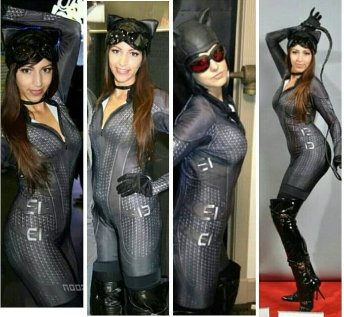 Arkham City Catwoman Custom Costume Cosplay Batman Ready for Halloween 