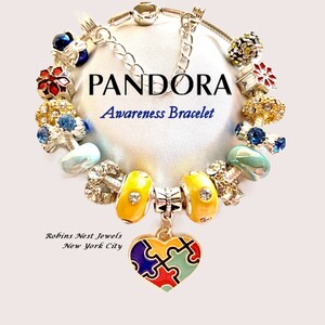 Autism Pandora Charm Etsy