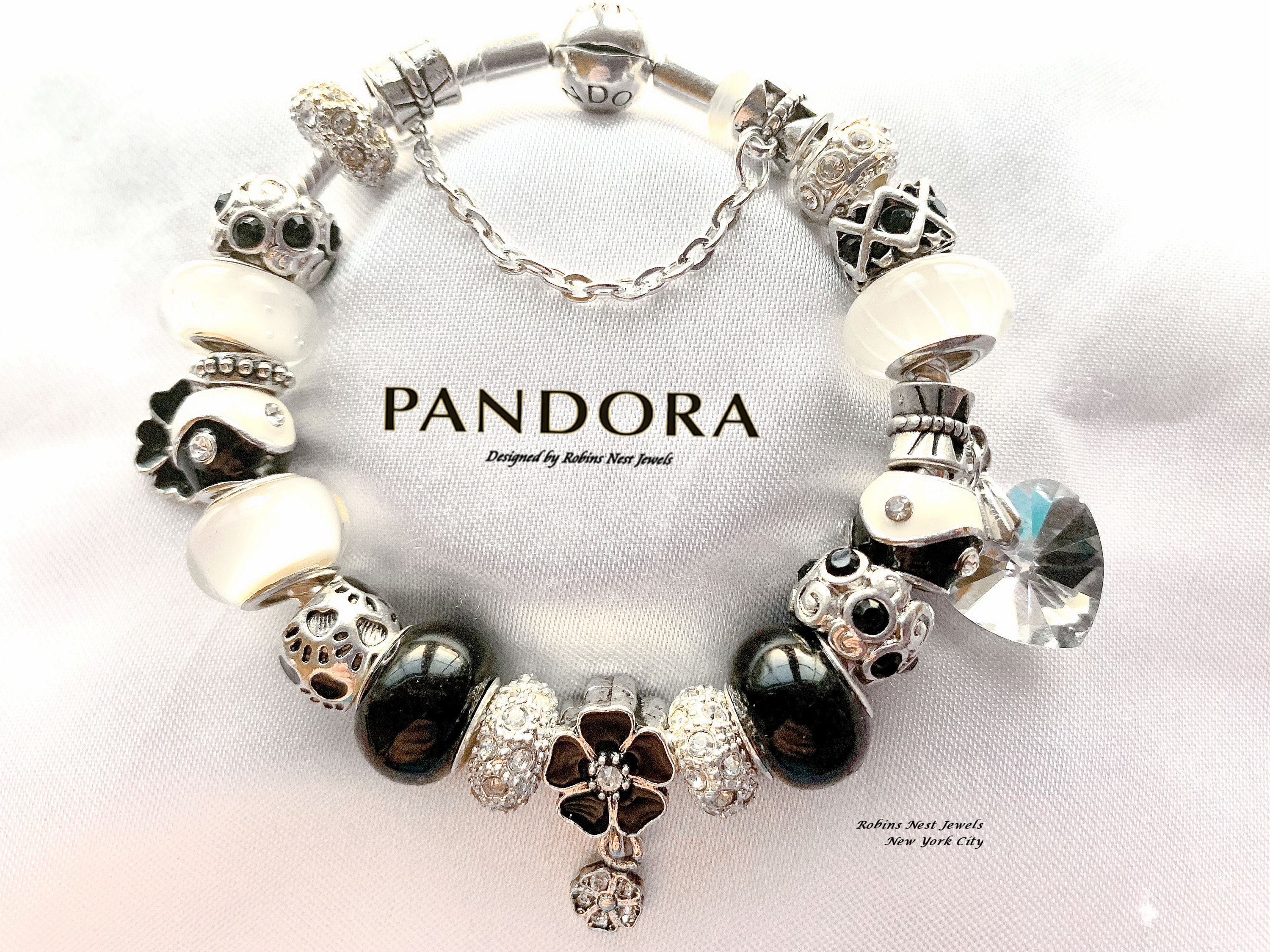 Silver Cat Head Charm  Compatible with Pandora Bracelets – Planet Charms