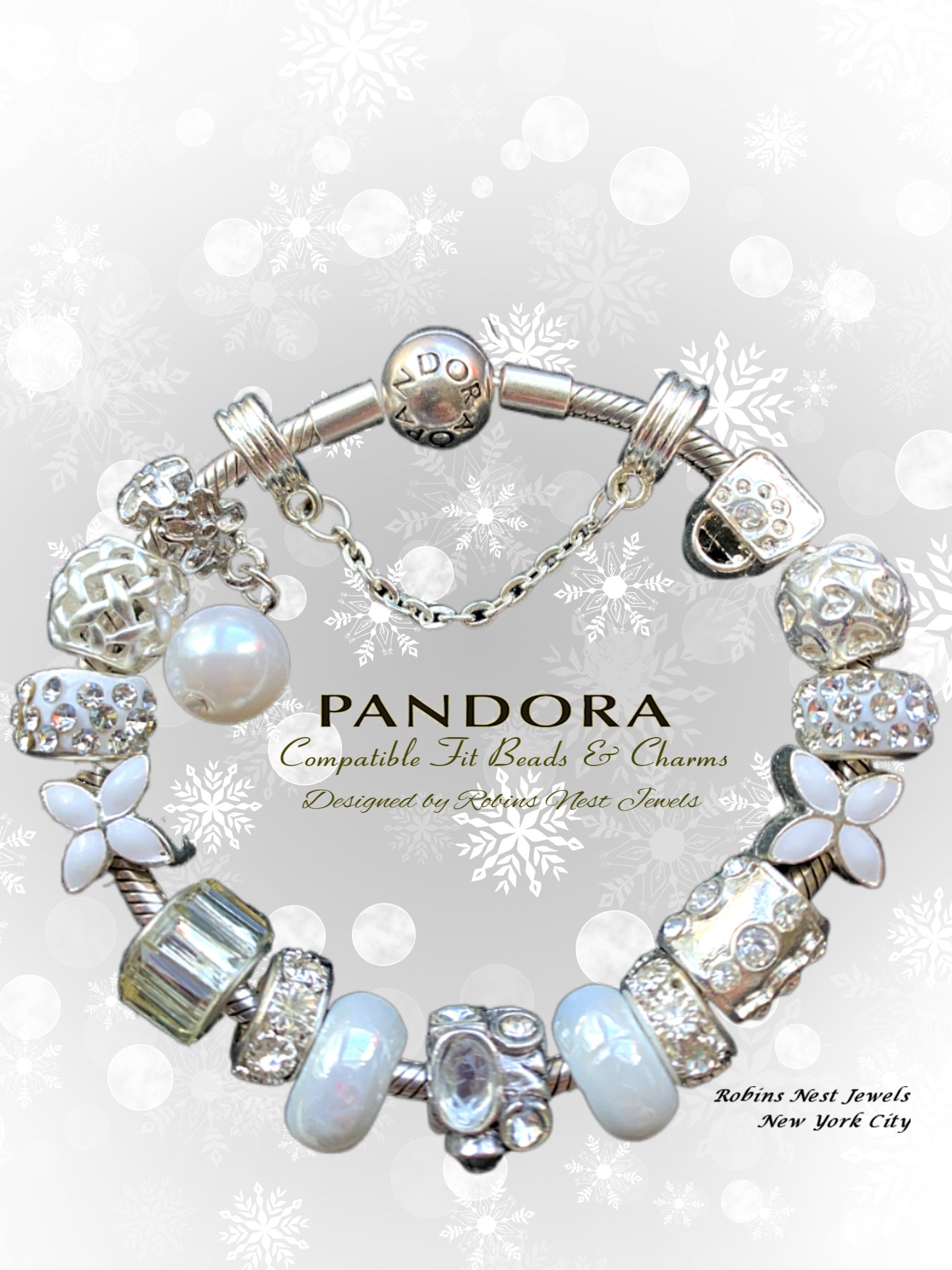 Lock And Key Charm Sterling Silver S925 Bead Fit Pandora - Photo Charm