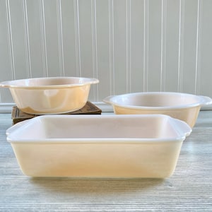 Fire King Casserole Copper - Etsy