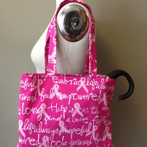 Breast Cancer Awareness Tote Bag