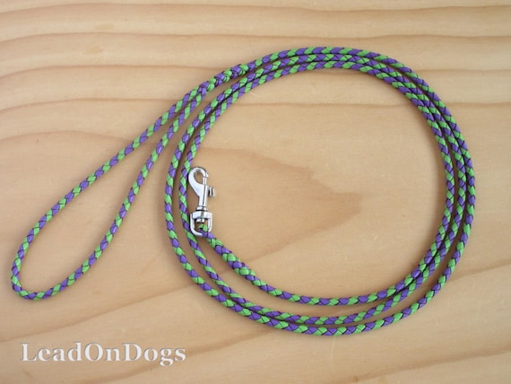 Design Your Own Lace Kangaroo Leather Dog Show Lead Braided Leadondogs Jeddah Etsy Australia
