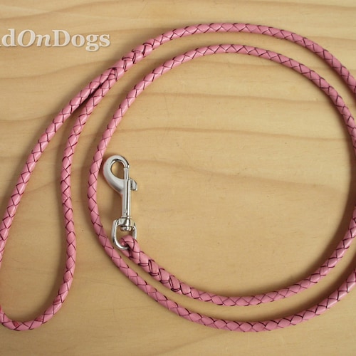 Design Your Own Lace Kangaroo Leather Dog Show Lead Braided Etsy