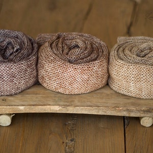 Newborn bonnet and wrap set, newborn photo prop