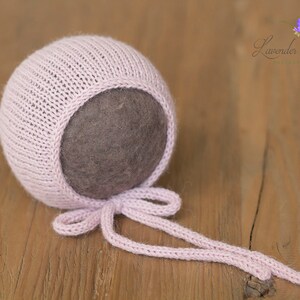 Newborn  alpaca hat and wrap, newborn photo prop