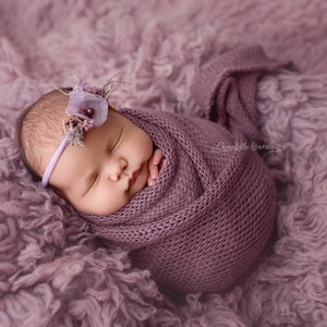 Newborn  alpaca wrap, newborn photo prop