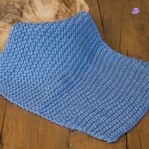 Knit Merino Newborn Blanket: Silky Soft Mini Blanket