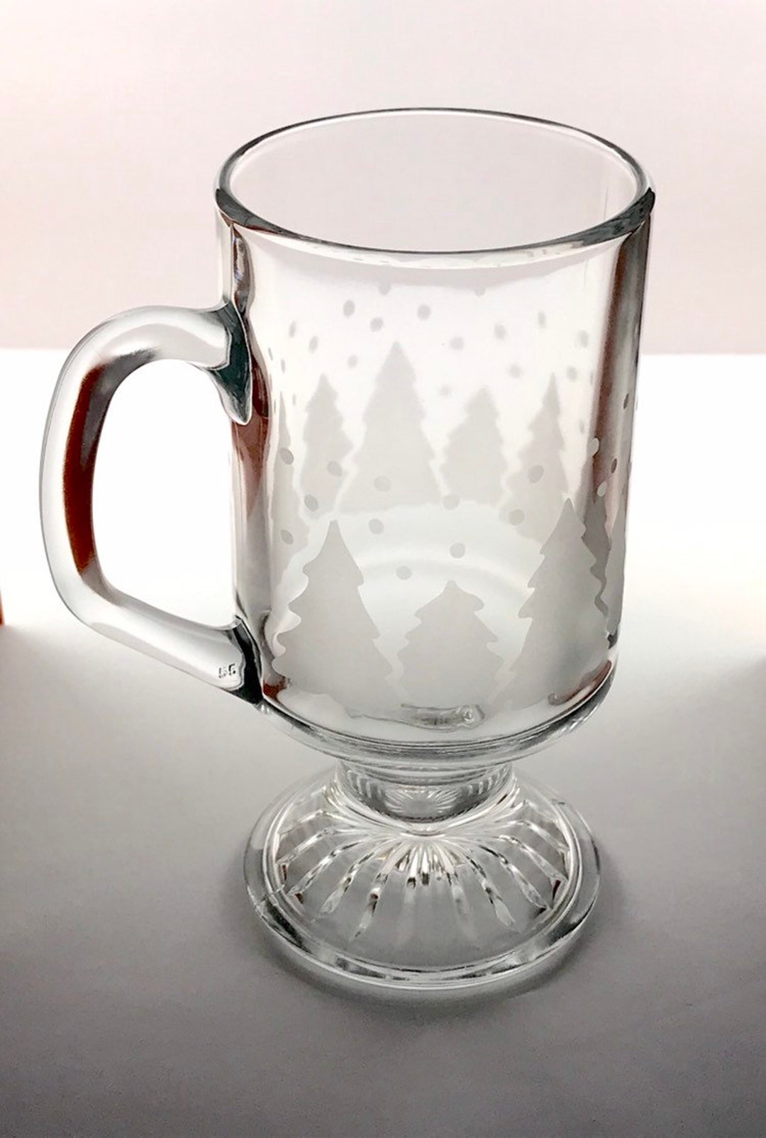 Fun Christmas Coffee Mugs Holiday Cups, Double Wall Glass Tableware with  Lid and Handle, Tree Snowflake Glassware for Tea, Milk, Beverage, Juice