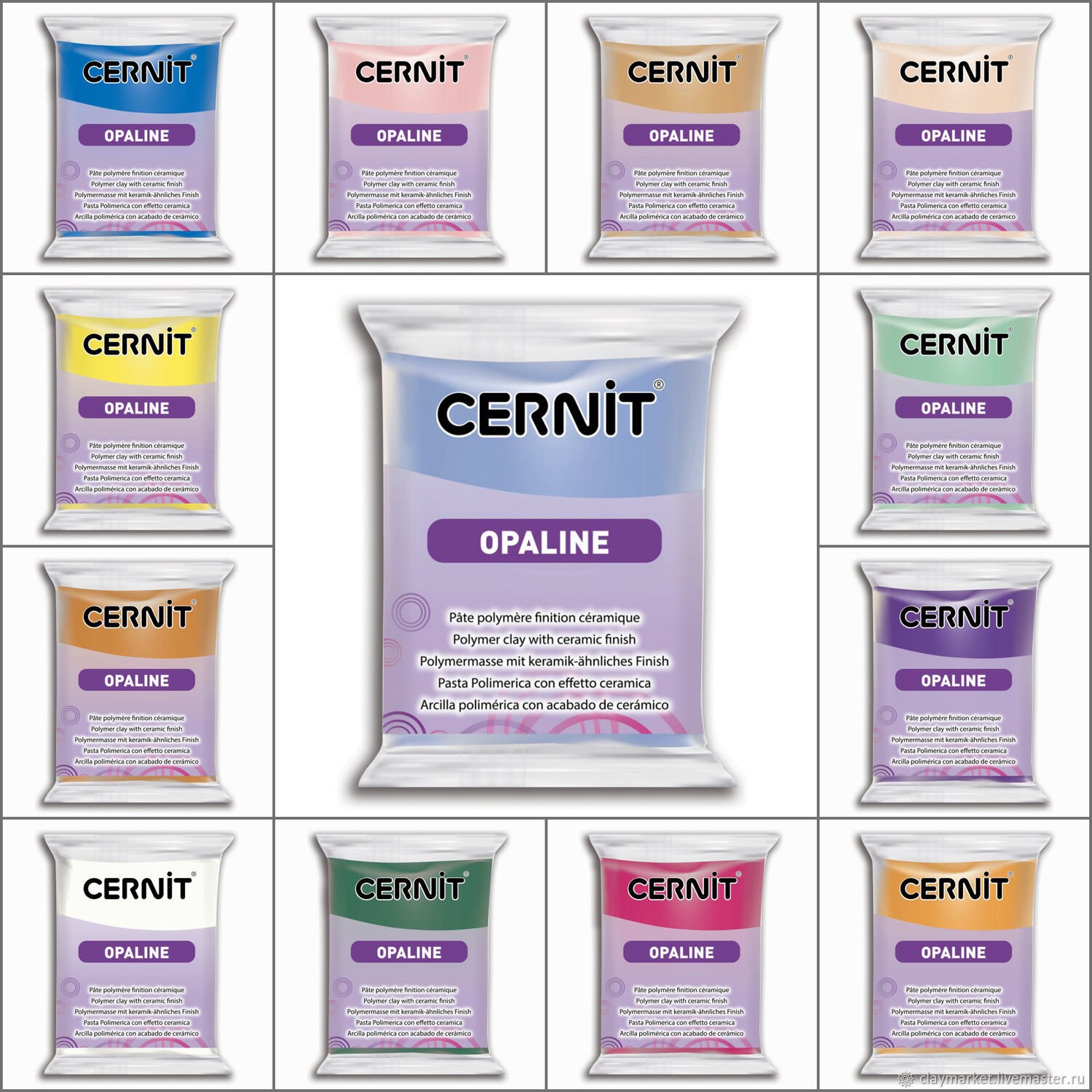 Cernit Color Chart