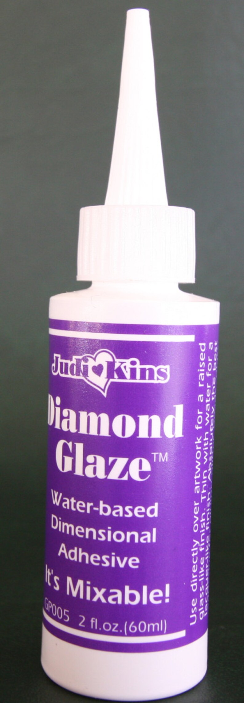 Diamond Glaze finish by judikins for polymer clay and more Etsy