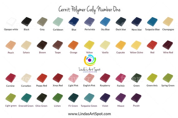 Cernit Color Chart