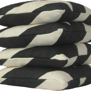 Cornhole Bags - Chevron pattern (4) plus select another color (4) for a full set of 8