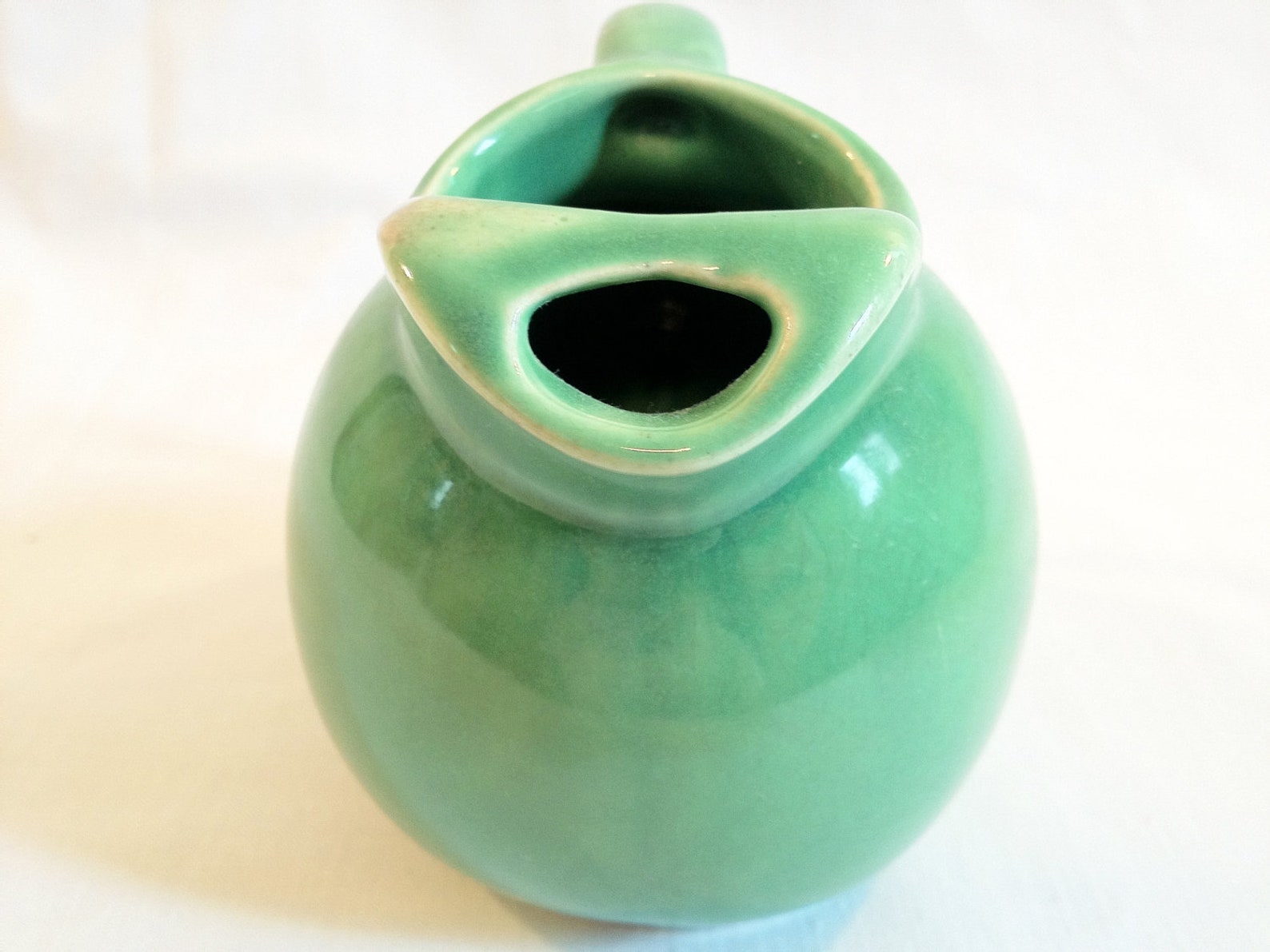 Green Vintage McCoy Pottery Pitcher | Etsy