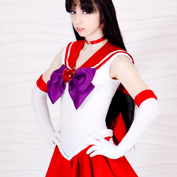 Adult Super Sailor Mars Costume/Cosplay Sailor Moon Custom Made