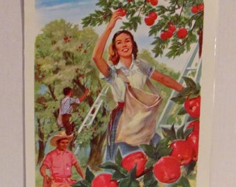 Vintage 1965 Harvest Poster