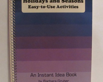 Holidays and Seasons Easy To Use Activities Book