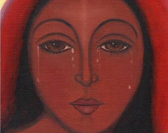 Mary Magdalene of the Tears (Mary Magdalen Art Print)
