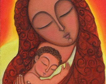 Warmth: Mother and Child Print