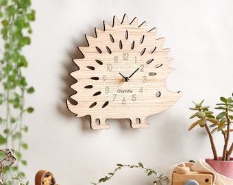 Hedgehog Modern Wall Clock