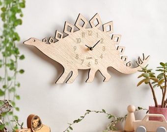Stegosaurus Modern Wall Clock