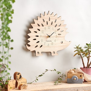 Hedgehog Modern Wall Clock