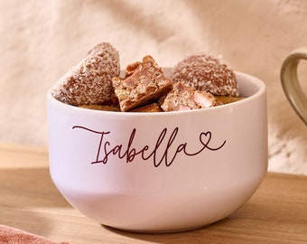 Personalised Favourite Snack Bowl