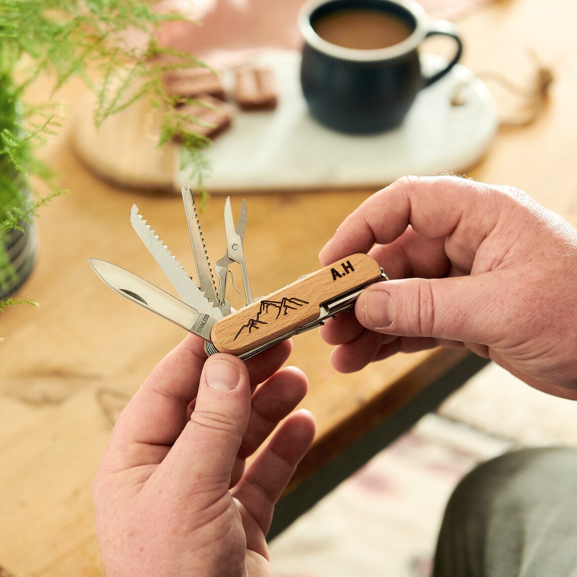 Personalised Camping Penknife Etsy