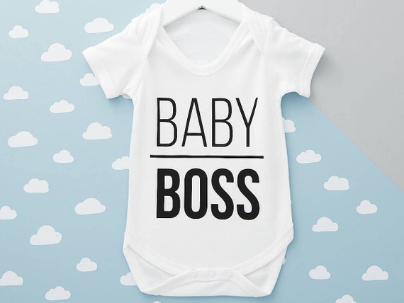 Baby Boss Babygrow | Etsy