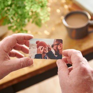 Tarjeta personalizada con foto del día de San Valentín