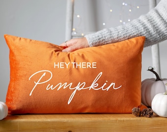 hello pumpkin cushion