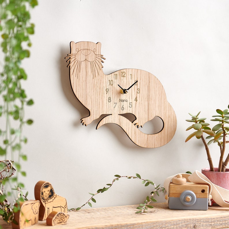 Otter Modern Wall Clock image 1