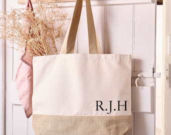 Personalised Initial Tote Bag