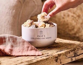 Personalised Christmas Eve Snack Bowl