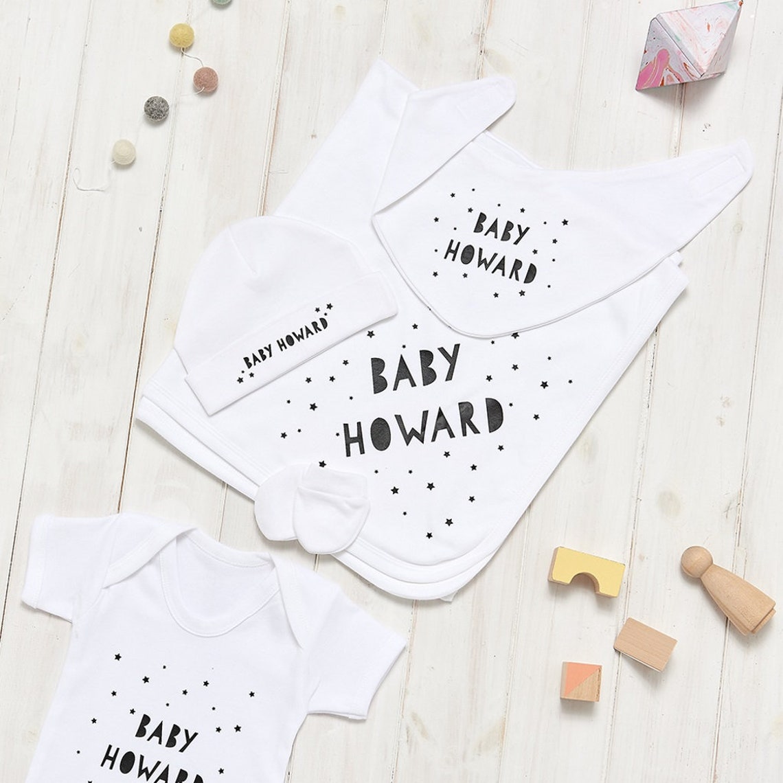 Personalised Baby Shower Gift Set Etsy Sweden